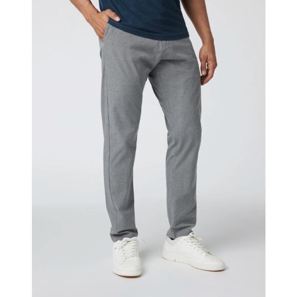 Vuori Mens Gray Aim Pants Performance Lightweight Chino 36" Waist - Picture 1 of 11